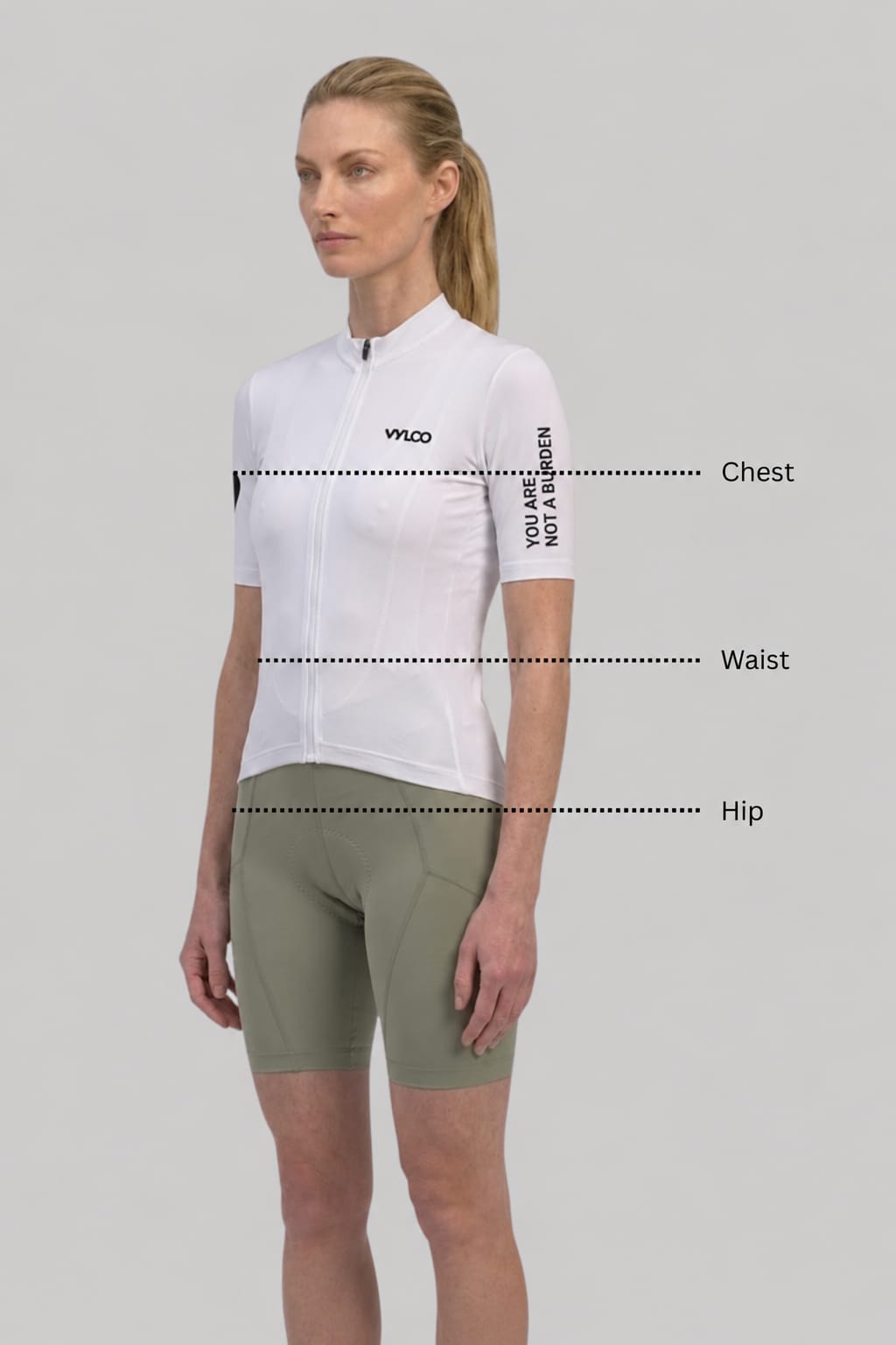 Size Chart Women Cycling Jersey