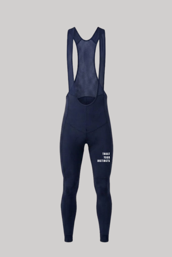 WOMEN'S PRO BIB LONGS BLUE NAVY